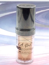 L.A. Girl PRO Coverage HD Long wear Illuminating Foundation GLM644 Natural