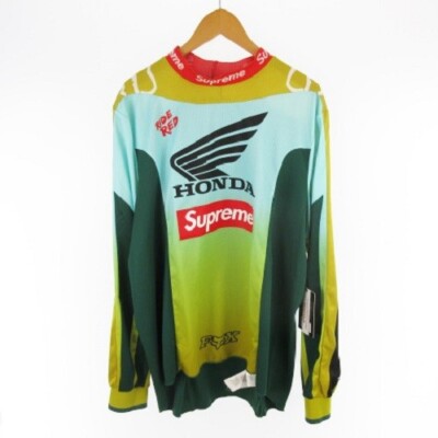 トップス Supreme Honda Fox Racing Moto Jersey Top Supreme Honda Fox Racing Moto Jersey Top (FW19) - $158
