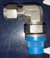 Swagelok 1/4 Tube X 1/4 MP Positionable Male Elbow 316L Stainless SS-400-2-4PR