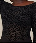 Torrid Cat Suit Full Length Long Sleeve Flocked, Black, 2X 18/20 NWT Halloween — photo 5