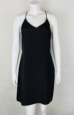 J.Crew Women’s Tank Dress NWT Solid Black Lined Sz 8 Adjustable Straps