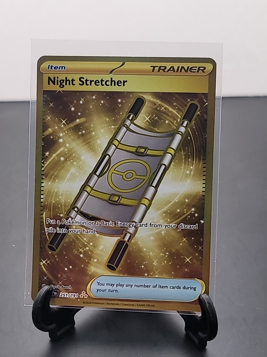 Night Stretcher 2024 Scarlet & Violet: Surging Sparks #251/191 Hyper Rare  (Secret) Price Guide - Sports Card Investor
