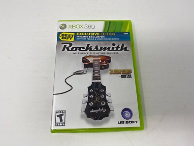 Rocksmith BEST BUY (Microsoft Xbox 360, 2011) GAME with Manual 