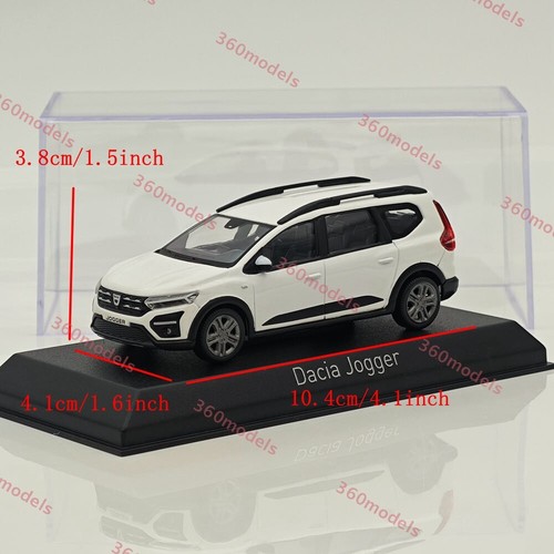 Norev 1:43 Dacia Jogger 2022 Glacier White Diecast Model Cars Limited Collection - Foto 7 di 7