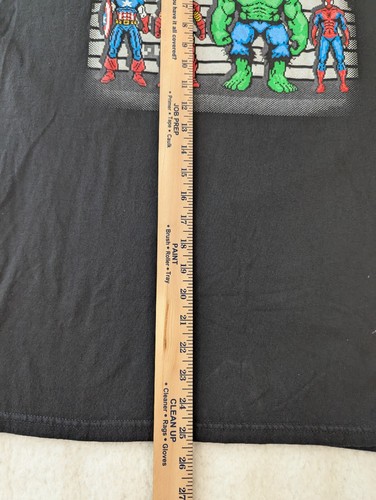 Marvel Comics Adult T-Shirt XL Pixel Block Style Hero X-large - Picture 4 of 7