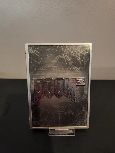 Doom 3: Limited Collector's Edition (Microsoft Xbox, 2005) Steel book
