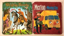 2 Tell-a-Tales HC Bks Merton And The Moving Van & Walt Disney’s Sleeping Beauty