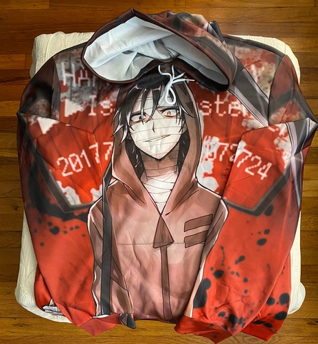 Sudadera Nobuhiko Okamoto Ligera 3D Mediana Totalmente Nueva en Bolso - Imagen 2 de 4