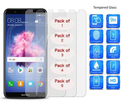 Für OnePlus 5 Hartglas Displayschutzfolie 2.5d Flach [MULTIPACK]