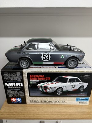 Tamiya Alfa Romeo Giulia Sprint GTA Club Racer 1/10 On-Road Kit (MB-01) W/ Servo
