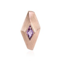 Cavill Lavendel Amethyst AnhäNger 0,72Ct RoséVergoldet Silber Elegant
