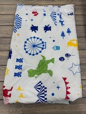 Disney Toy Story 4 Full Flat Sheet Multi-Color Polyester