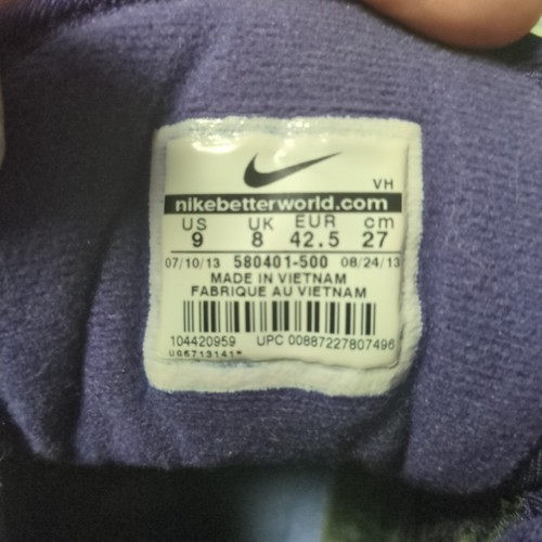 Nike Air Max Turf Raider Purple 580401-500 Mens Size 9 - Picture 6 of 9