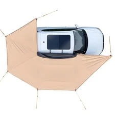 Uimoso 270° Vehicle Awning, 133 sq.ft, Waterproof, UV50+ Protection, Driver Side