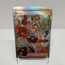 Pokémon Arven 235/091 SV: Paldean Fates Special Illustration Rare Full Art Holo on eBay