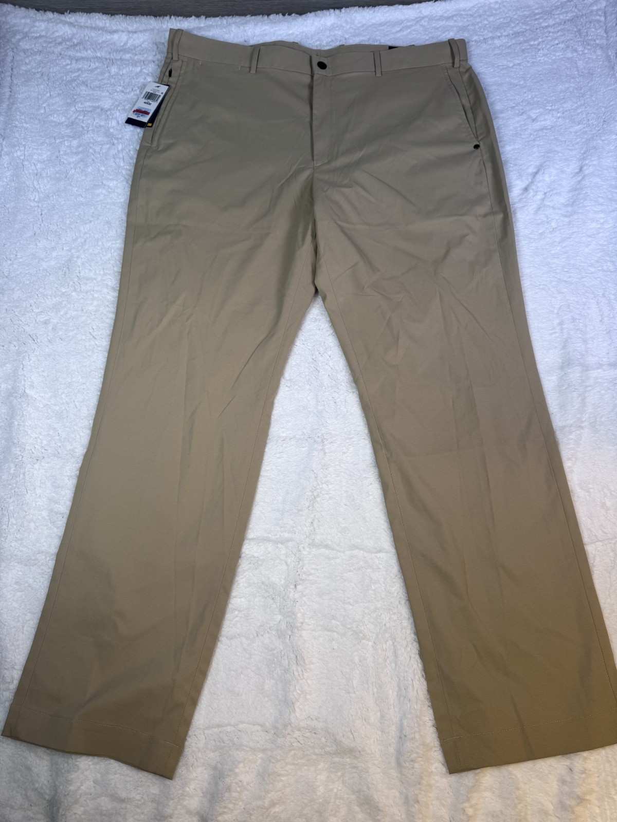 NWT POLO Ralph Lauren Performance Flat Front Chino Pants Khaki Men's Size 40x32