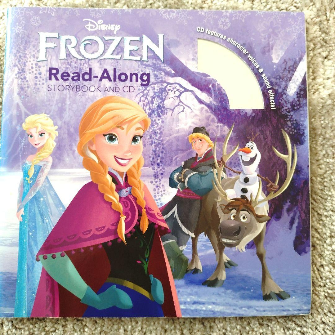 Disney Frozen ReadAlong Storybook by Disney 2013 with Audio CD