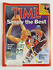 Time Magazine March 18, 1985  Wayne Gretzky Larry Bird