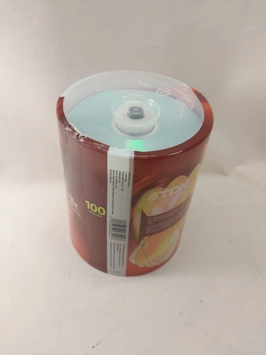 TDK DVD-R 1-16x speed 4.7 GB Recordable Discs Disks 100 Pack Spindle NEW See Pic - Picture 4 of 6