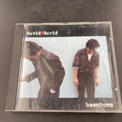 David & David Boomtown CD 1990 A&M Fontana Rock Alt 80s Classic