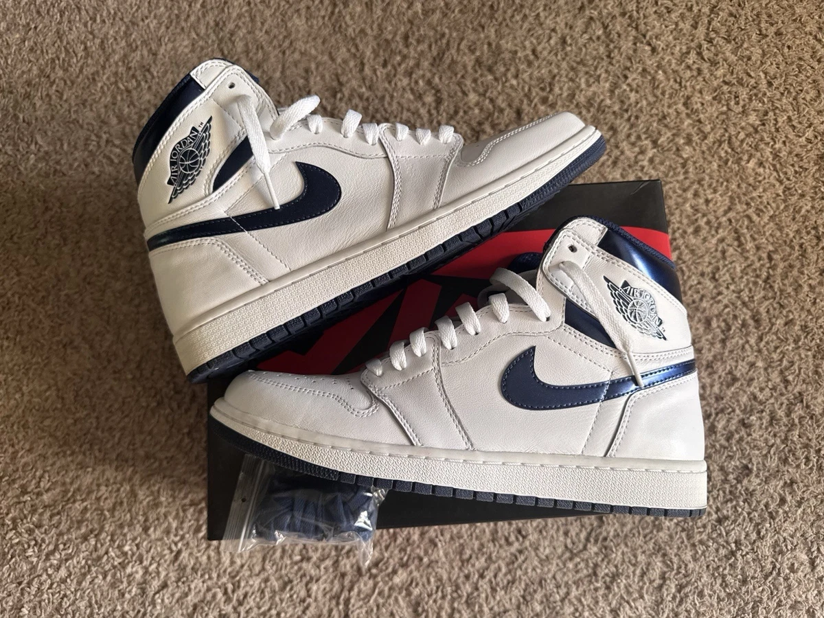 Jordan 1 Retro OG High Metallic Navy for Sale - Authenticity