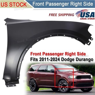 Front Fender Right Passenger Side For 2011-2026 Dodge Durango Primed Steel