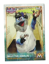2015 Topps Opening Day Mascots - MIAMI MARLINS  