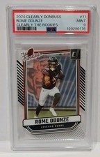 2024 Clearly Donruss #11 Rome Ondunze Clearly The Rookies PSA 9