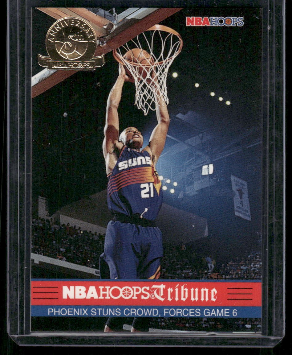 1993-94 Hoops #296 Richard Dumas Fifth Anniversary Gold