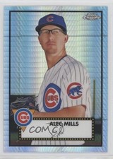2021 Topps Chrome Platinum Anniversary Mega Box Prism Refractor Alec Mills 0b3