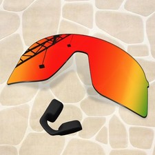 Fire Red Replacement Lens Thicker Size Nosepad for Oakley Sutro Lite OO9463