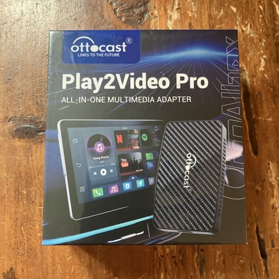 Ottocast Play2Video Pro AI BOX Wireless CarPlay/Android Auto Multimedia Adapter