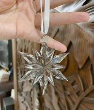 Swarovski 2011 Annual Snowflake Star Crystal Pendant