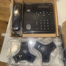 Cisco CP-6921-C-K9 VoIP Business Phones RJ-45 Speakers 74-101624-02