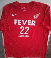 Nike Caitlin Clark #22 WNBA Indiana Fever Rebel Edition XL Tee Shirt 🏀