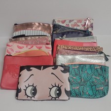 LOT 17 IPSY Glam Bag Cosmetic Purse Crafts Pencil Bags Pouches Assorted
