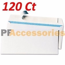 120 Ct #6-3/4 Regular Self-Seal Security White Letter Mailing Shipping Envelopes