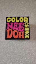 Nee Doh Color Change Squish Stress Ball The Groovy Glob, Yellow Needoh Brand New