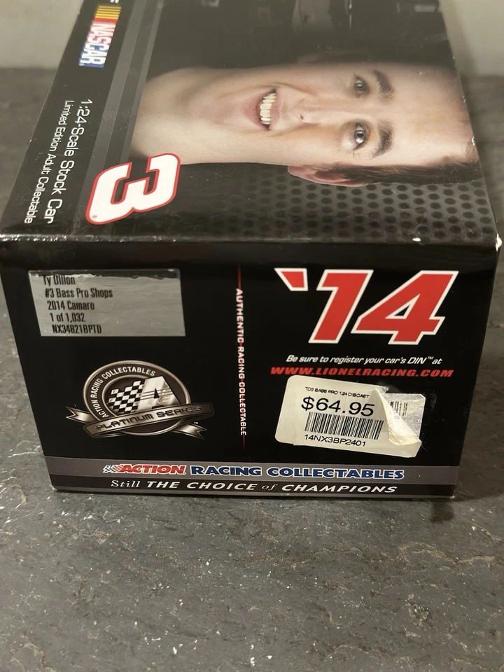 2014 #3 Ty Dillon Bass Pro Shops - 1 de 1.032 - escala 1/24 Foto 4 de 4