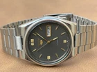 Vintage Seiko 5 Automatic Grey Dial Mens Watch Japan Made Spares/Repair (495)