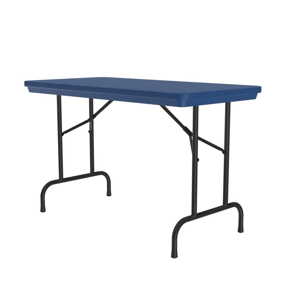 24x48 Royal Blue Lightweight Waterproof Commercial Folding Table