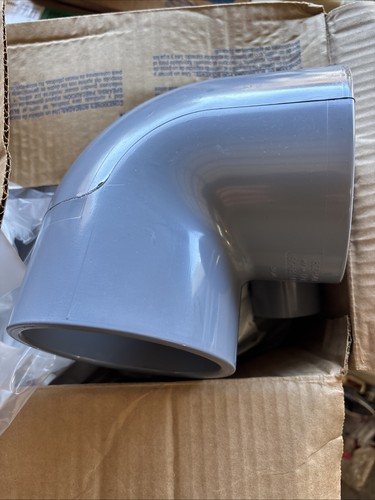 Spears 4" Slip x Slip CPVC Sch 80 Pipe Elbow 90° Lot Of 5