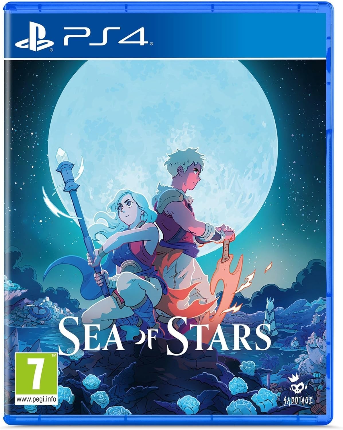 Sea of Stars (PS4) – Brand New & Sealed – Retro Turn-Based RPG - PEGI 7