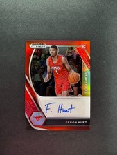 Feron Hunt 2021 Panini Prizm Draft Picks Rookie Auto /199 #DP-FHU