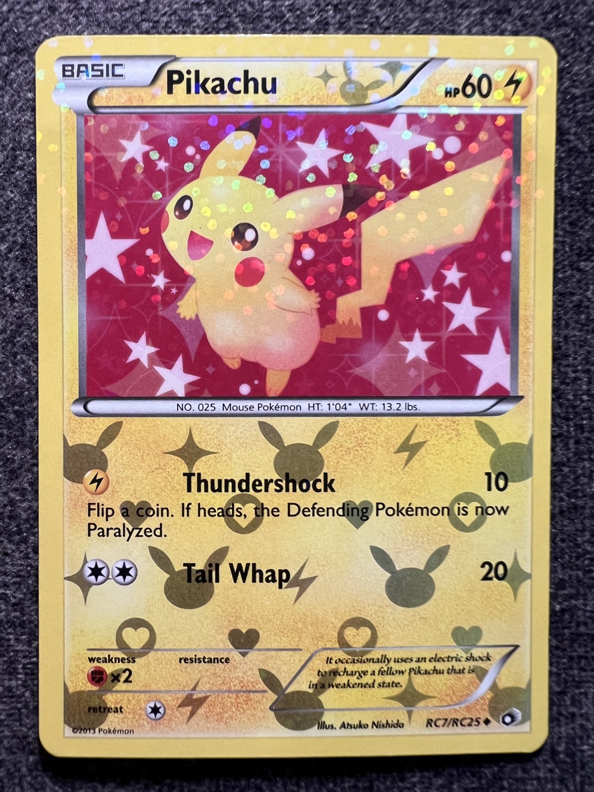 Pikachu RC7/RC25 Uncommon Holo Pokemon Card NM/LP
