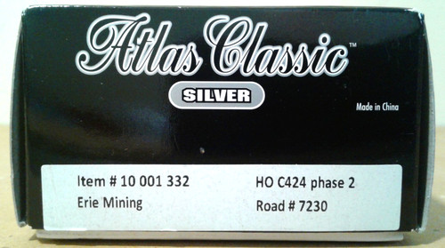 ATLAS ALCO C424 ERIE MINING ESCALA HO #7230 10001332 | Condition: Used