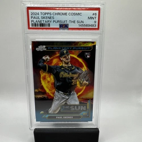 2024 Topps Cosmic Chrome Paul Skenes Planetary Pursuit Sun Rookie PSA 9 #PPS-6