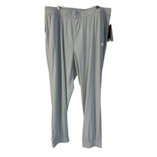 NWT Adidas Women  s Essential Joggers Wonder Blue Size XL Track Pants