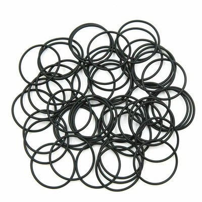 Black   O-Ring Seal Gasket Washer 32.5 x 1.8mm 50pcs KD #vn