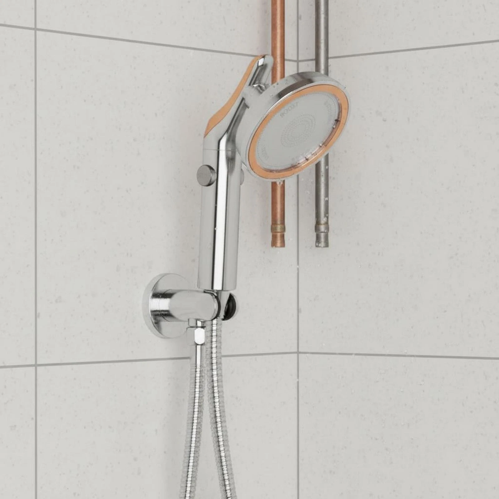 High Pressure Shower Head Anti-Clog Nozzles Rotating Shower Head Rainfall Spray
Opens in a new windo